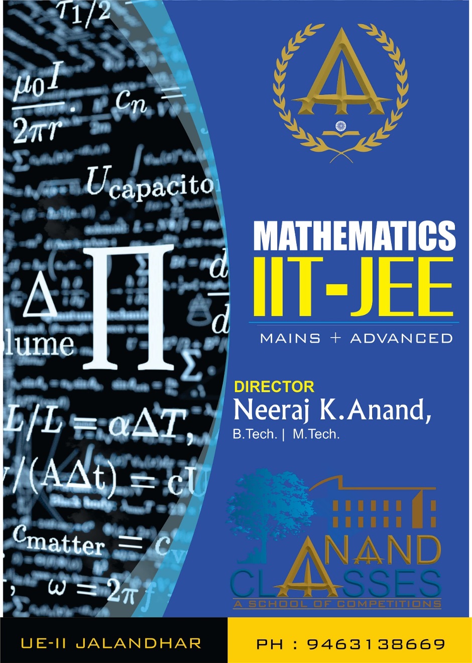 CALL 9463138669, ANAND CLASSES–ONLINE COACHING CENTER FOR CLASS 10/X MATH, SCIENCE, SOCIAL STUDIES EXAMS IN JALANDHAR.